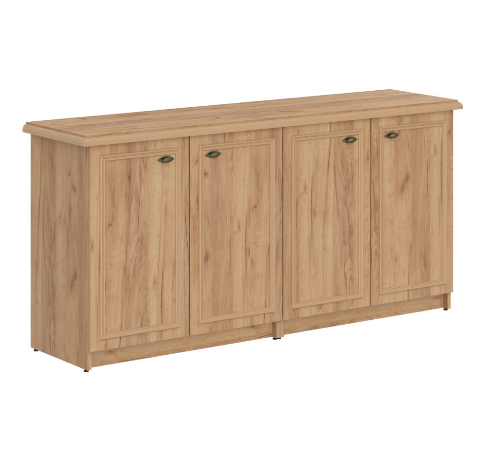 Шкаф низкий 2- секционный RLW 185 Дуб Бофорд 1842х465х887 RAUT