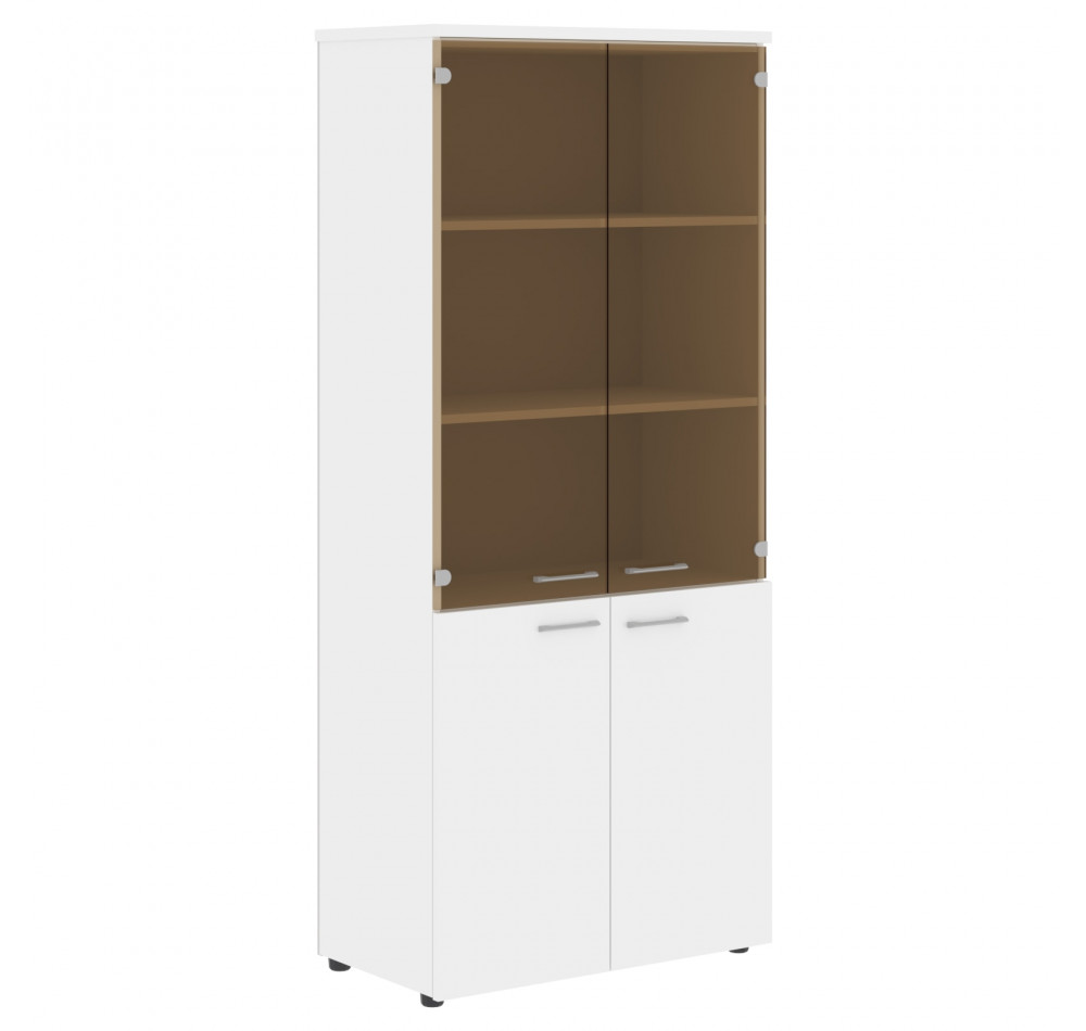 Шкаф комбинированный с топом XHC 85.2 Белый 856х432х1955 XTEN