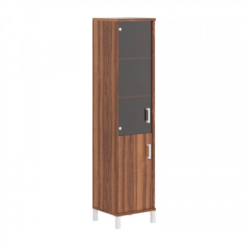 Шкаф-колонка комбинированная B 431.5(L) Орех Даллас 475х450х2054 (Ш*Г*В)