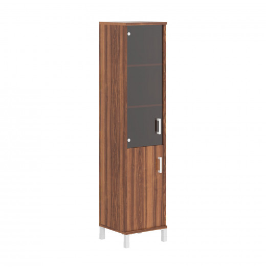 Шкаф-колонка комбинированная B 431.5(L) Орех Даллас 475х450х2054 (Ш*Г*В)