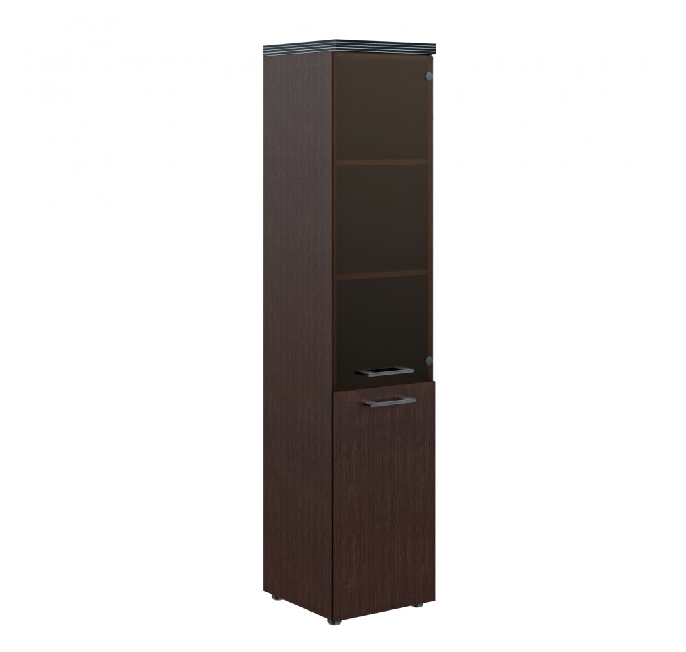 Шкаф колонка комбинированая с топом THC 42.2(R) Венге Магия 432х450х1968 TORR