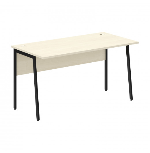 Стол прямой СП-3P Клен*/Черный 1400х720х755 IMAGO PLUS