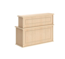 Стойка рецепция RMS 120 Бук Тиара 1200х600х1200 (Ш*Г*В)