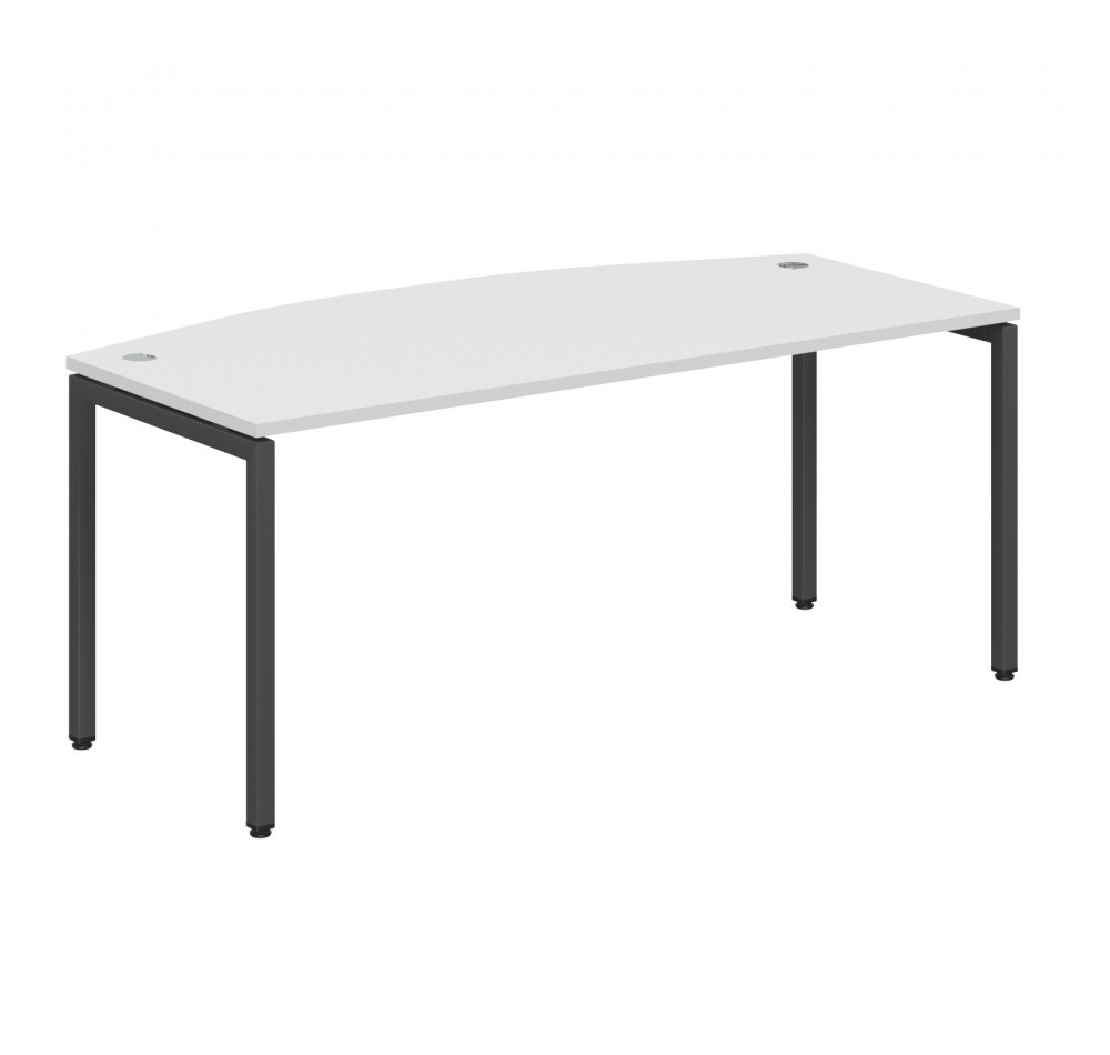 Стол руководителя XSET 189 Белый/Антрацит 1800х914х750 XTEN-S