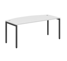 Стол руководителя XSET 189 Белый/Антрацит 1800х914х750 XTEN-S