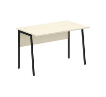 Стол прямой СП-2P Клен*/Черный 1200х720х755 IMAGO PLUS