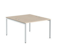 Стол 2-х местный XWST 1214 Бук Тиара/Алюминий 1200х1406х750 XTEN-S