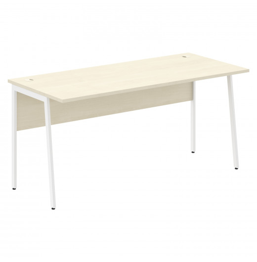 Стол прямой СП-4P Клен*/Белый 1600х720х755 IMAGO PLUS
