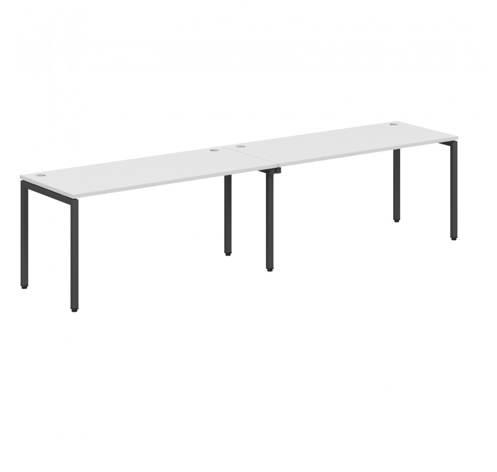 Стол 2-х местный XWST 3270 Белый/Антрацит 3206х700х750 XTEN-S