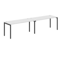 Стол 2-х местный XWST 3270 Белый/Антрацит 3206х700х750 XTEN-S
