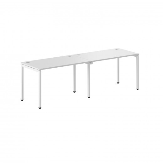 Стол 2-х местный XWST 2470 Белый/Белый 2406х700х750 XTEN-S