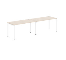 Стол 2-х местный XWST 2870 Бук Тиара/Белый 2806х700х750 XTEN-S