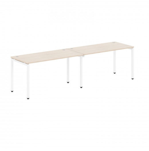 Стол 2-х местный XWST 2870 Бук Тиара/Белый 2806х700х750 XTEN-S