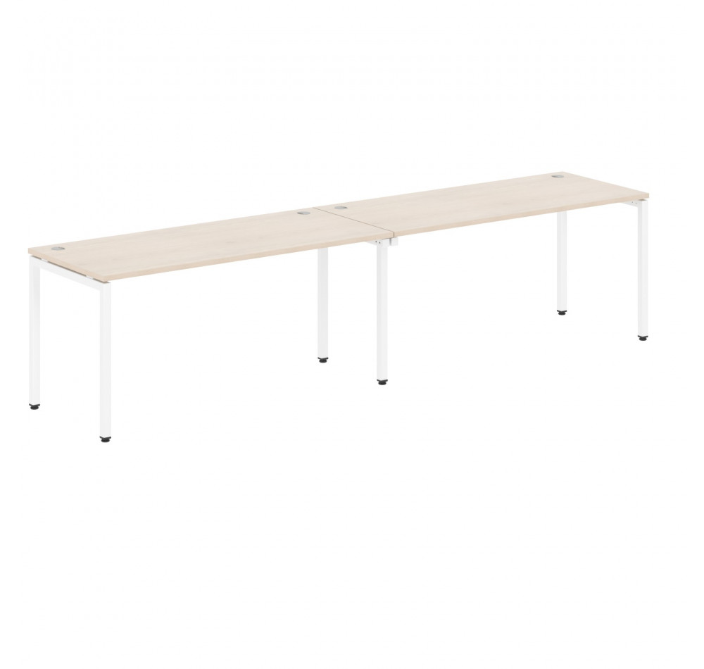 Стол 2-х местный XWST 3270 Бук Тиара/Белый 3206х700х750 XTEN-S