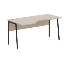 Стол прямой СА-1P(L) Мокачино/Антрацит 1600х900х755 IMAGO PLUS