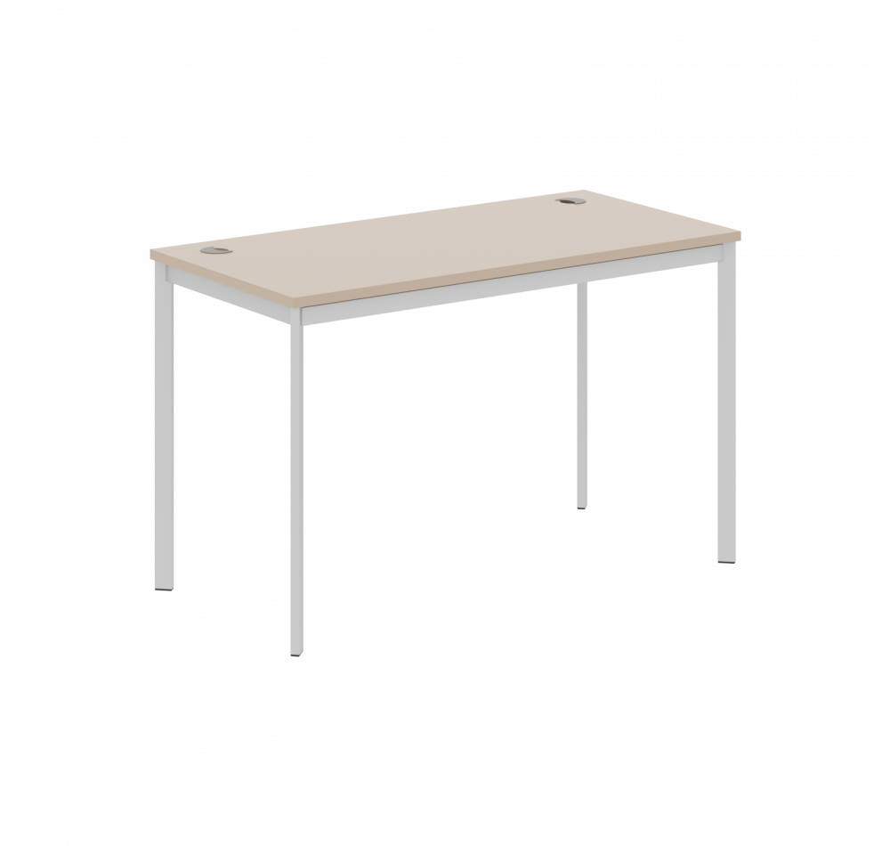 Стол письменный СП-2.1S Мокачино/Алюминий 1200х600х755 IMAGO-S