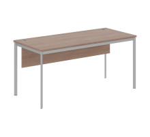 Стол письменный СП-4SD Ясень Шимо/Алюминий 1600х720х755. IMAGO-S