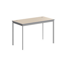 Стол письменный СП-2.1S Клен/Алюминий 1200х600х755. IMAGO-S