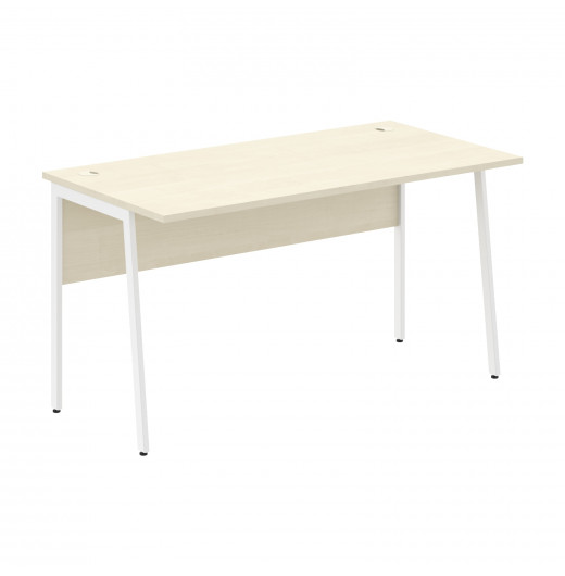 Стол прямой СП-3P Клен*/Белый 1400х720х755 IMAGO PLUS