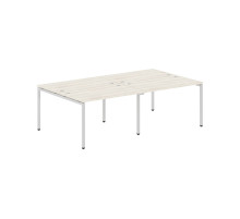 Стол 4-х местный XWST 2414 Сосна Эдмонт/Алюминий 2406х1406х750 XTEN-S