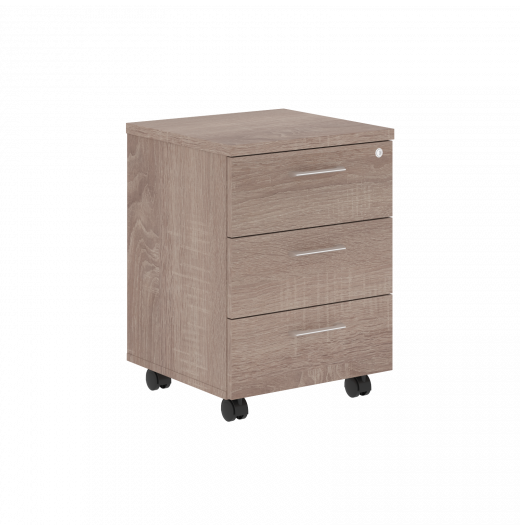 Тумба мобильная XMC-3D.1A Дуб Сонома 465х450х634 XTEN